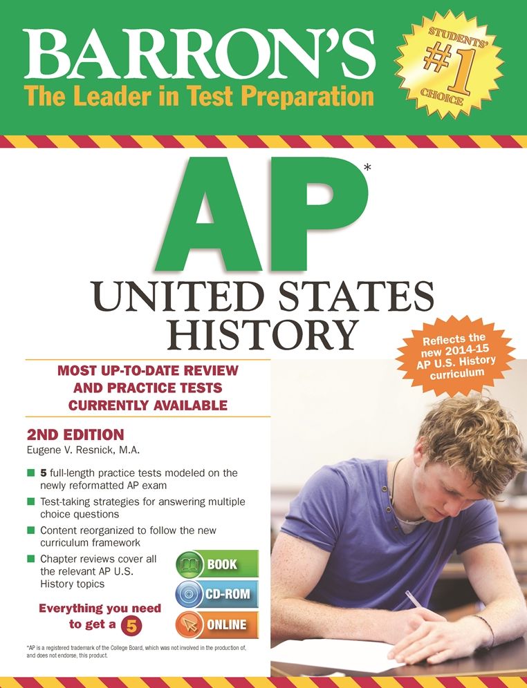 Barron's AP United States History with CD-ROM, 2nd Edition