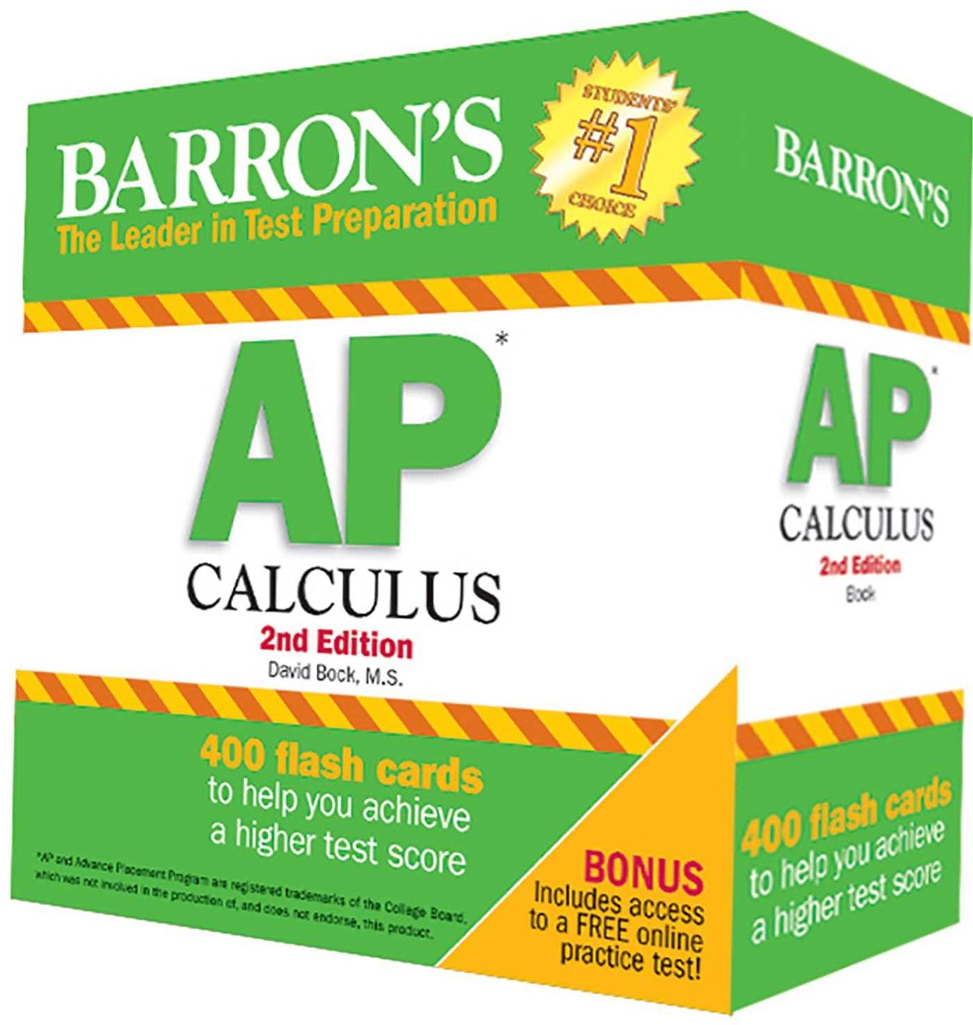 Barron's AP Calculus Flash Cards, 2nd Edition