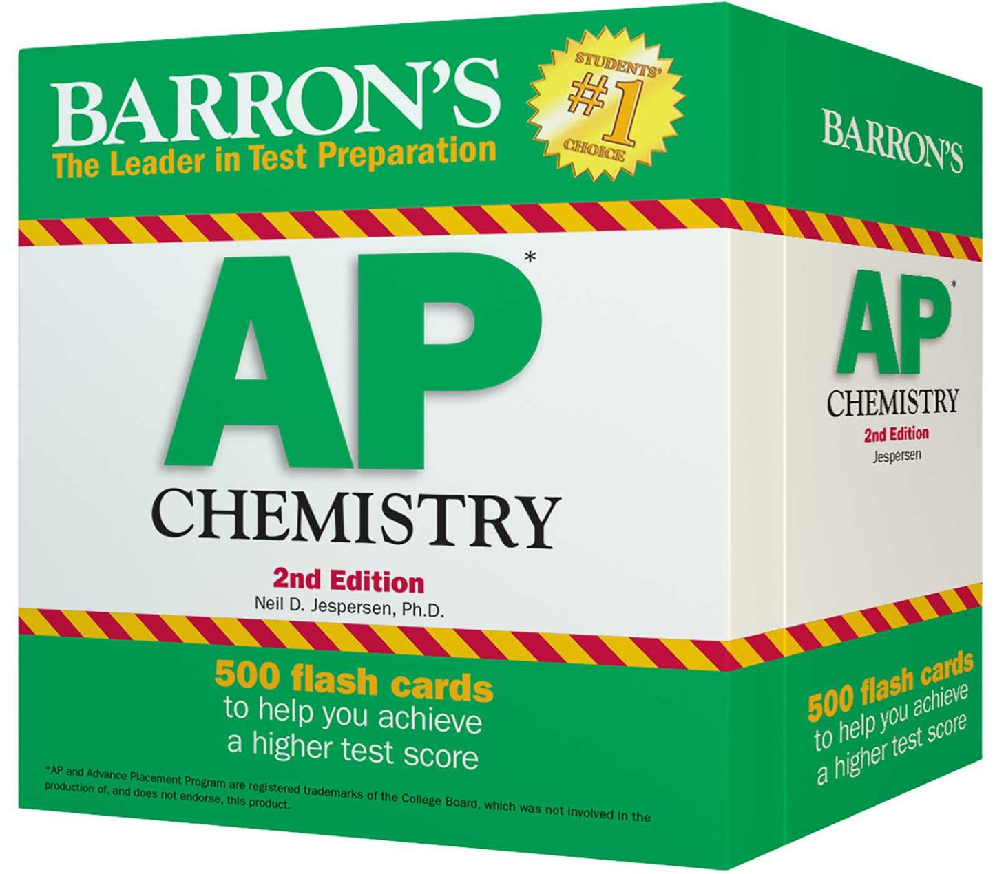 Barron's AP Chemistry Flash Cards, 2nd Edition