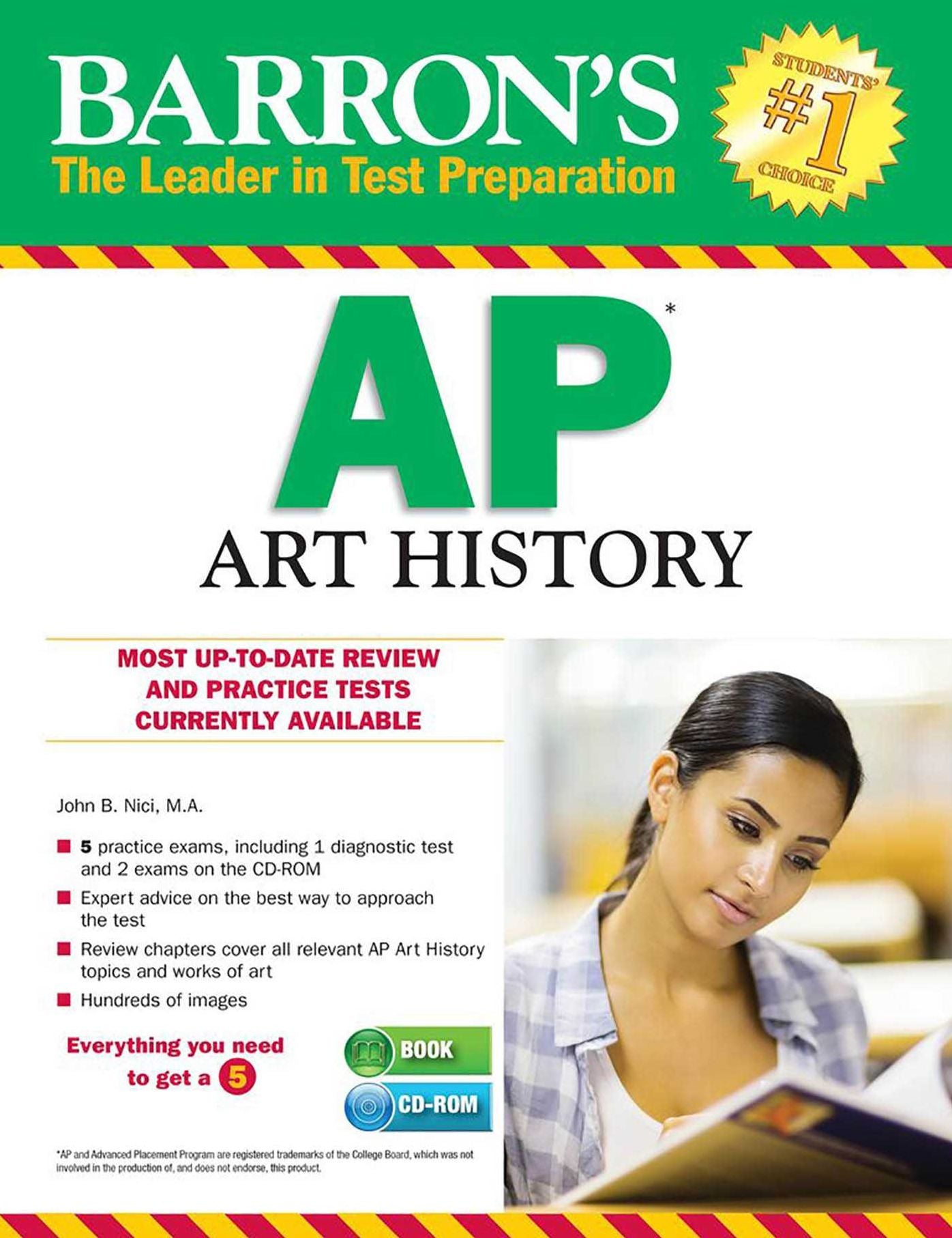 Barron's AP Art History with CD-ROM, 3rd Edition