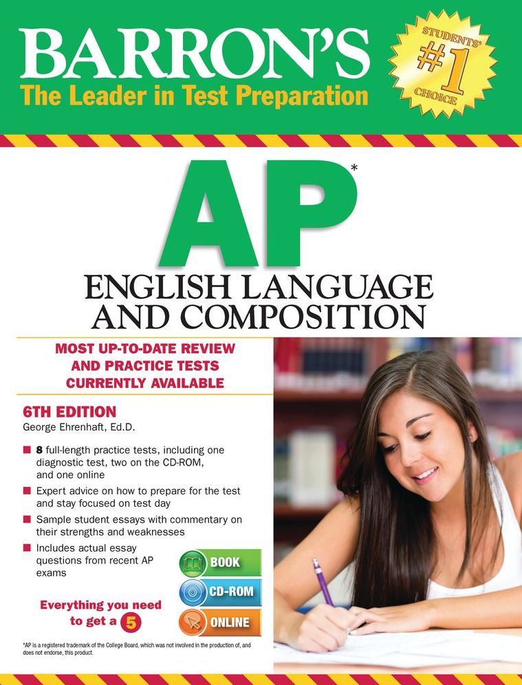 Barron's AP English Language and Composition with CD-ROM, 6th Edition