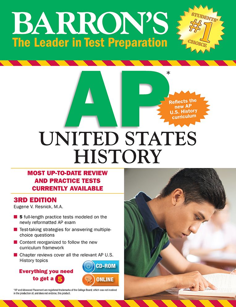 Barron's AP United States History , 3rd Edition