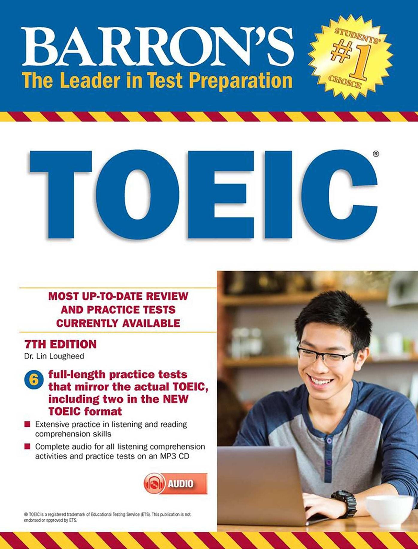 Barron's TOEIC with MP3 CD, 7th Edition