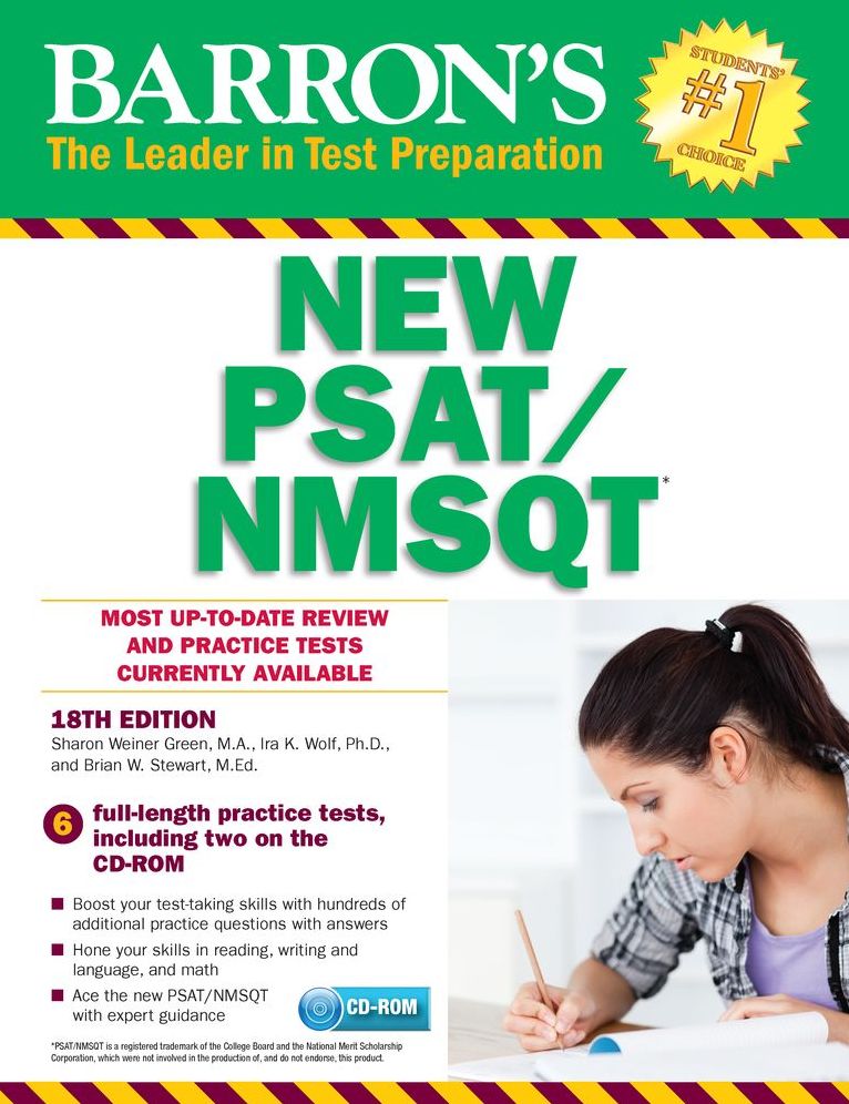 Barron's PSAT/NMSQT with CD-ROM, 18th Edition