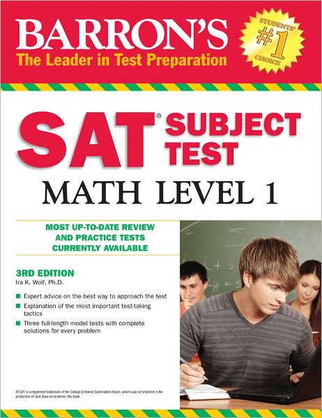 Barron's SAT Subject Test Math Level 1