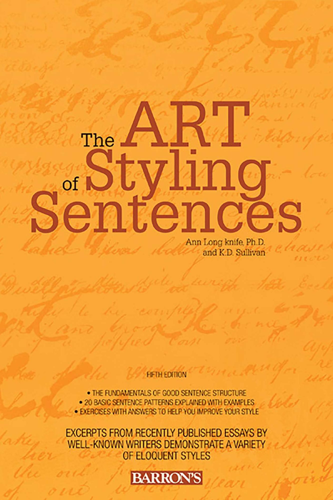 The Art of Styling Sentences