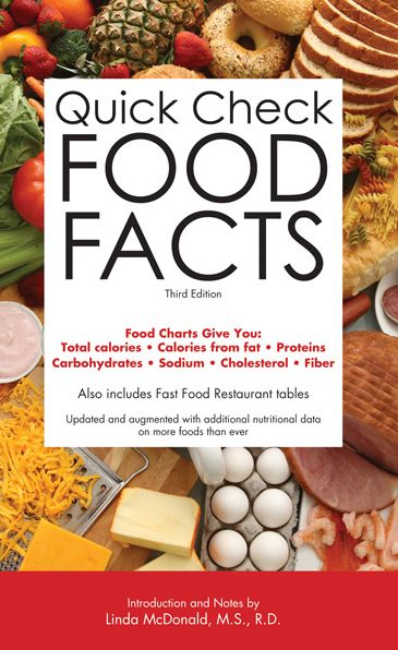 Quick Check Food Facts, 3rd edition