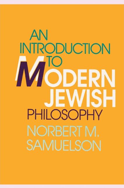 Introduction to Modern Jewish Philosophy, An