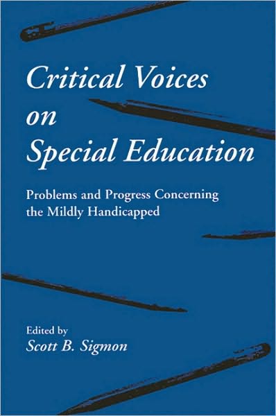 Critical Voices on Special Education