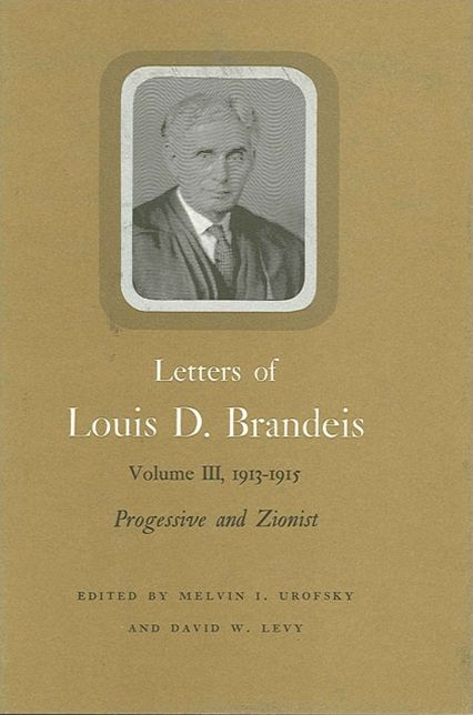 Letters of Louis D. Brandeis