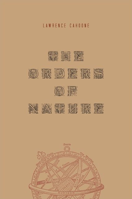 The Orders of Nature