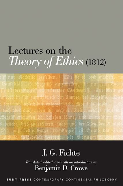 Lectures on the Theory of Ethics (1812)