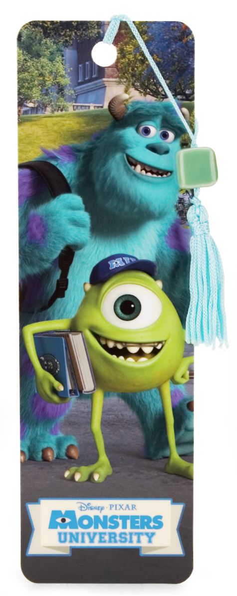 Monsters University Mike and Sully Paper Bookmark