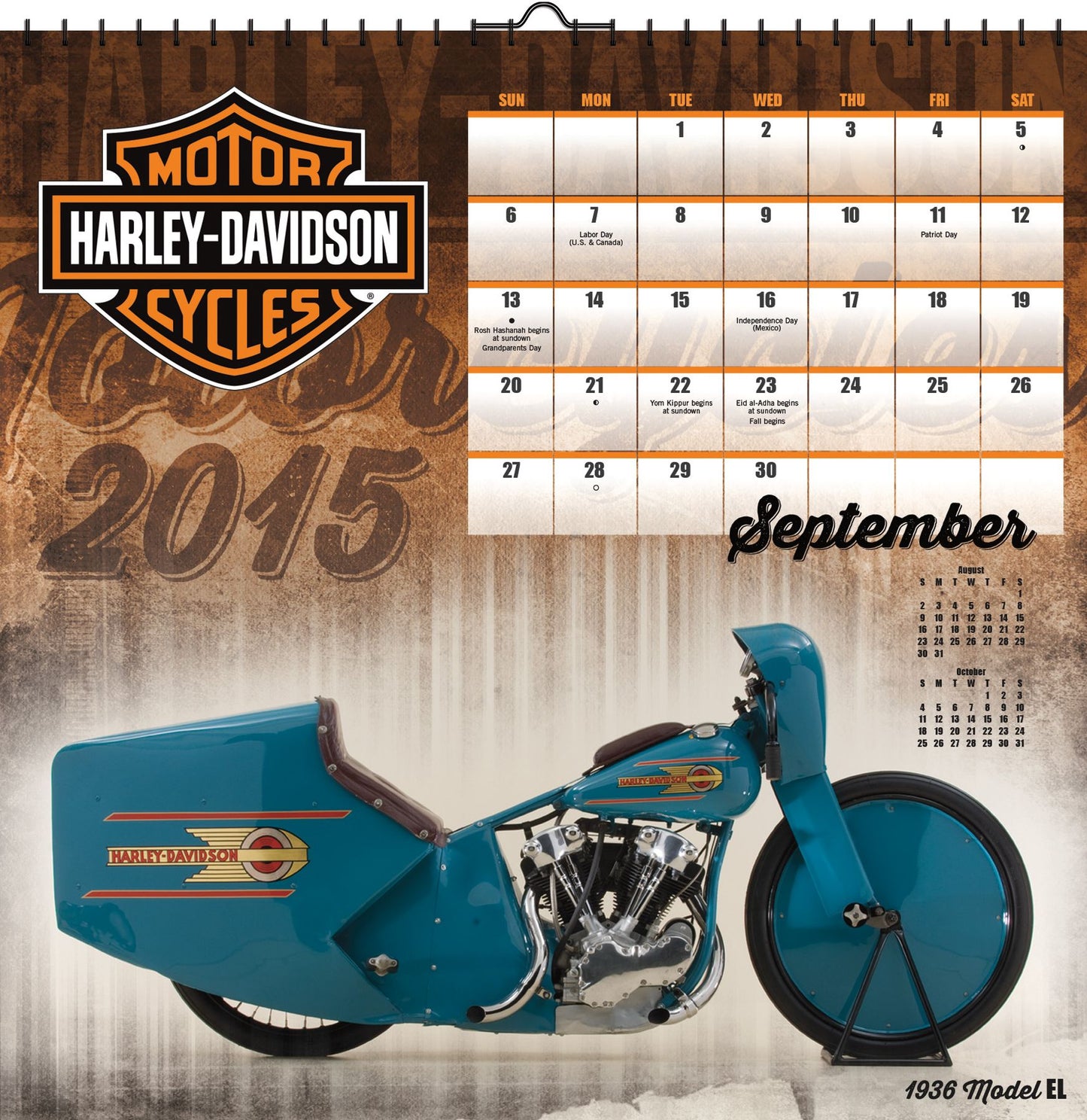 Harley-Davidson 2015 Calendar