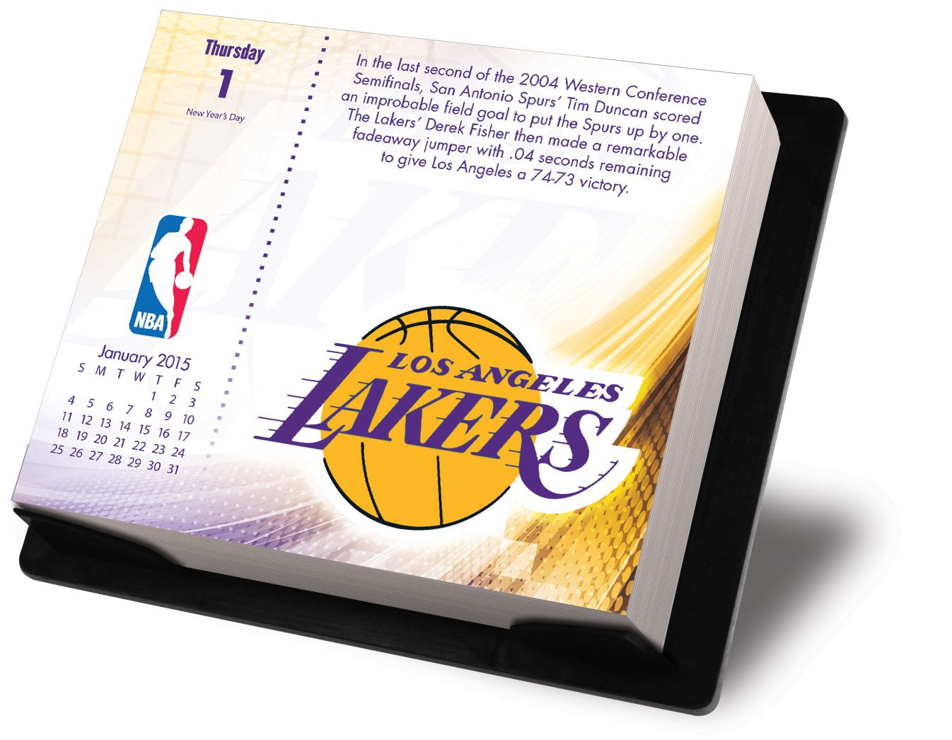 NBA 2015 Calendar