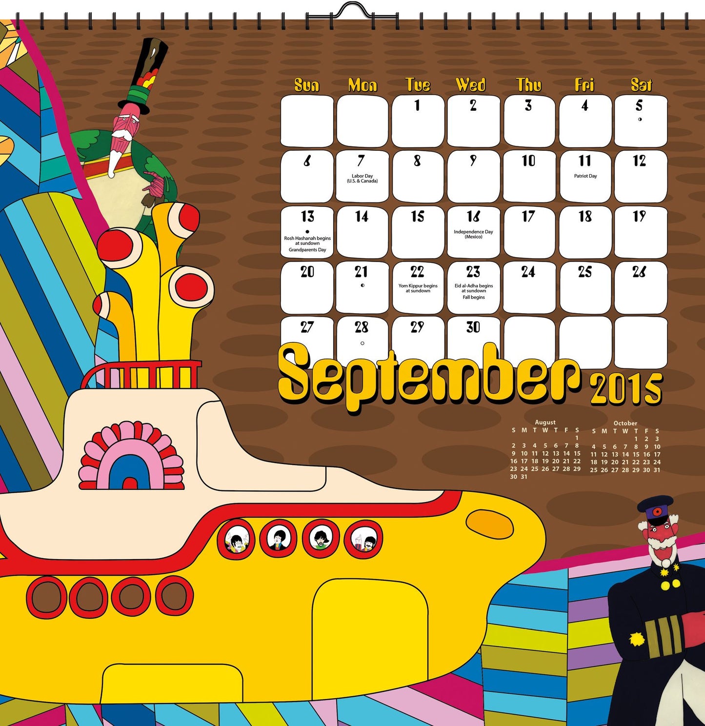 The Beatles 2015 Calendar