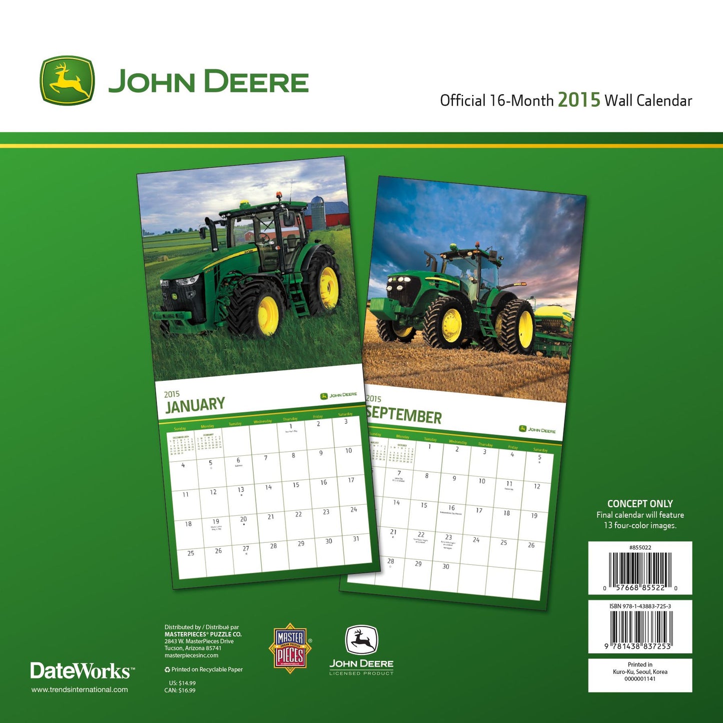 John Deere Calendar