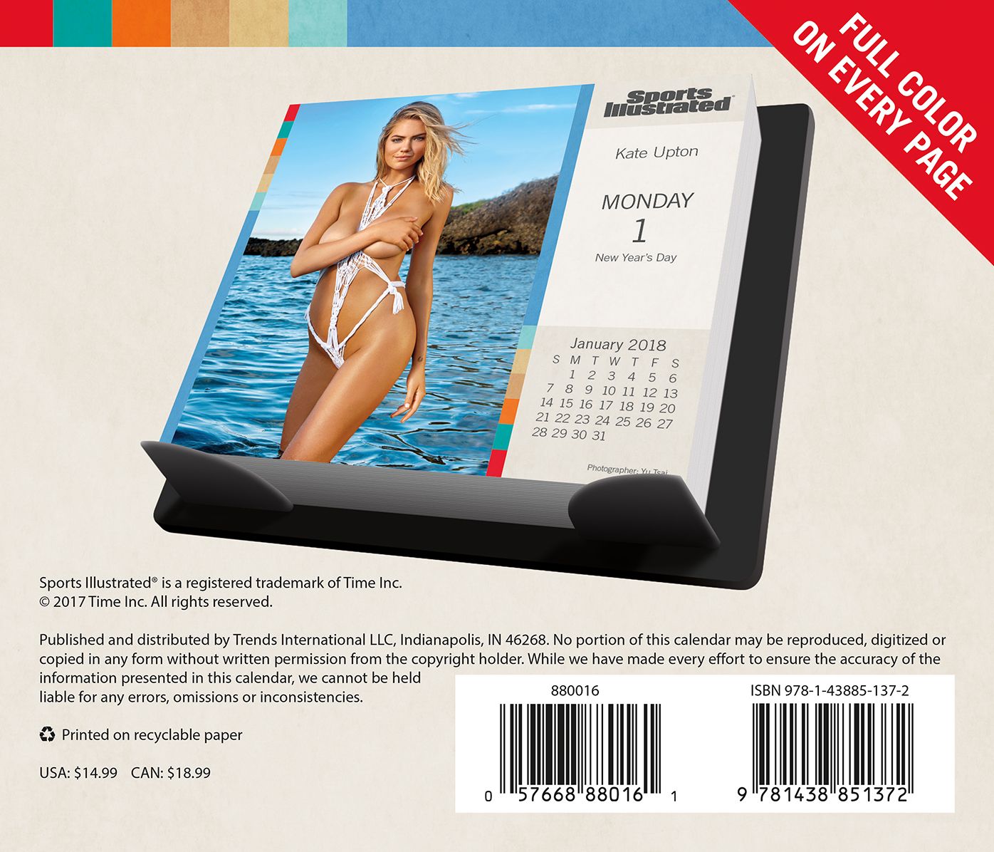 2018 SPORTS ILLUSTRATED SWIMSUIT BOX CALENDAR