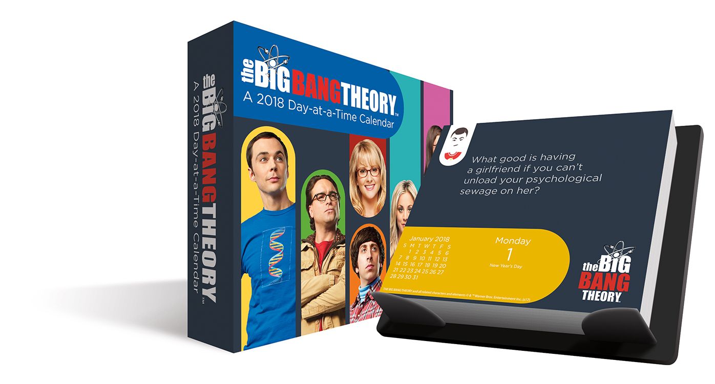 2018 THE BIG BANG THEORY BOX CALENDAR