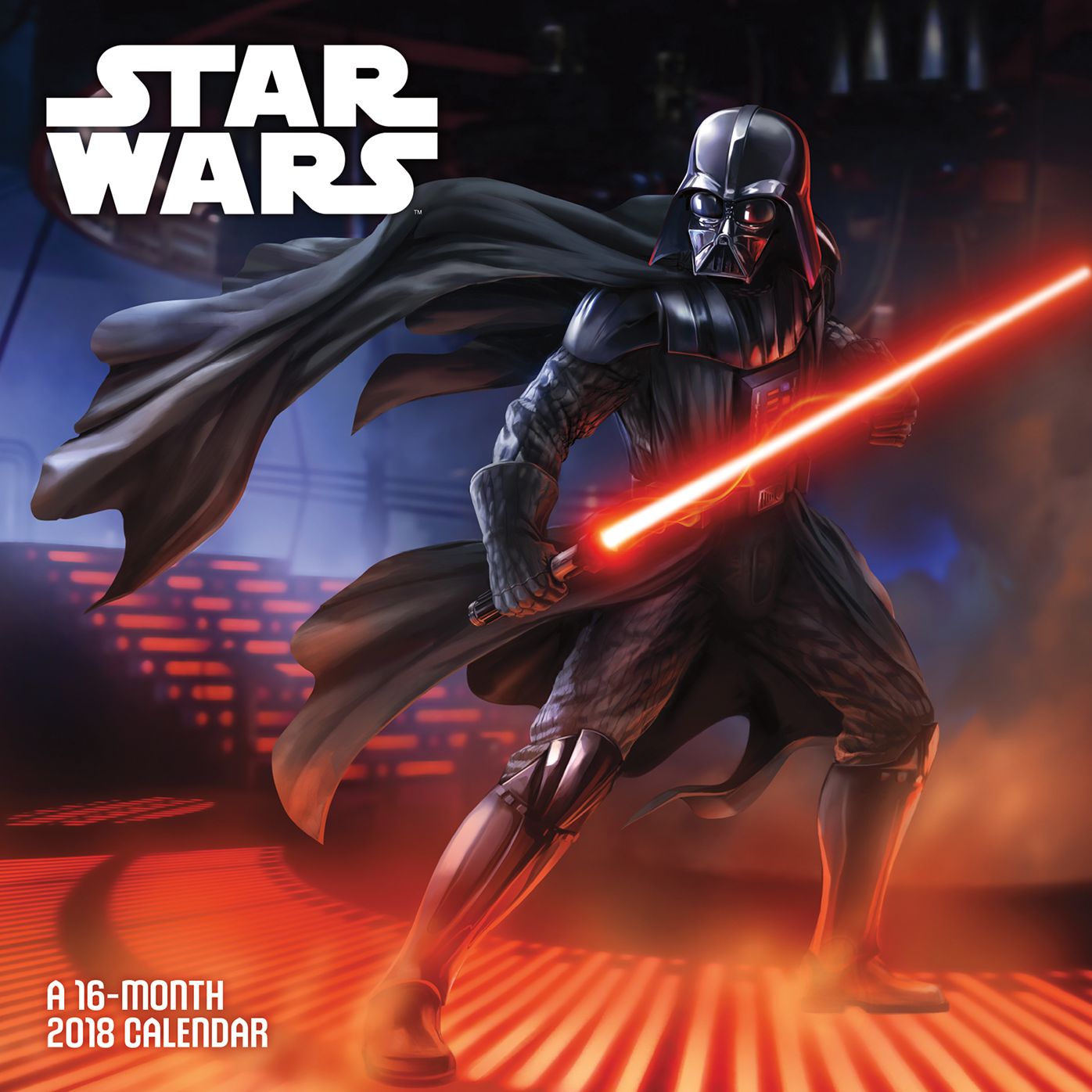 2018 STAR WARS SAGA WALL CALENDAR