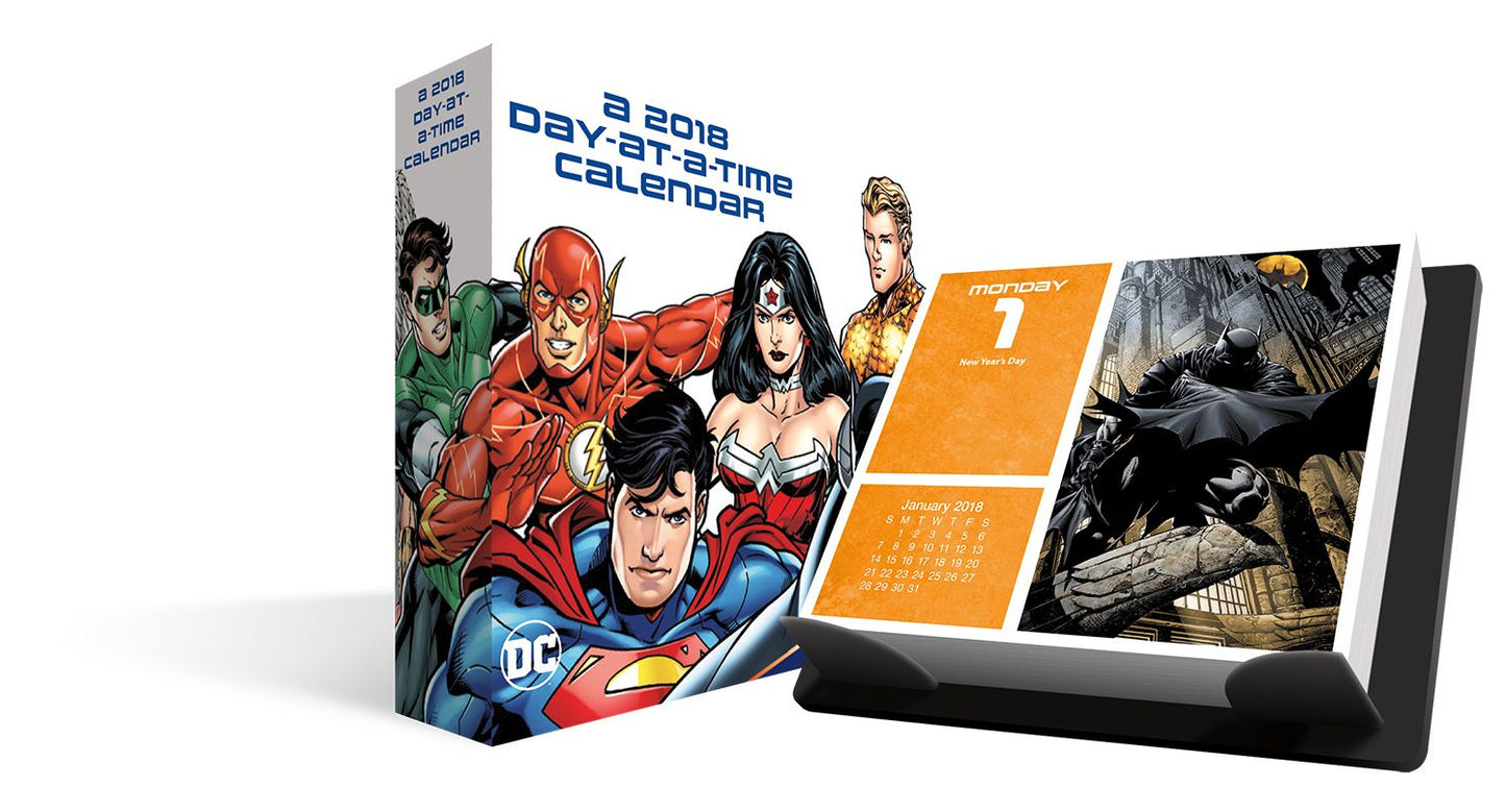 2018 DC COMICS BOX CALENDAR