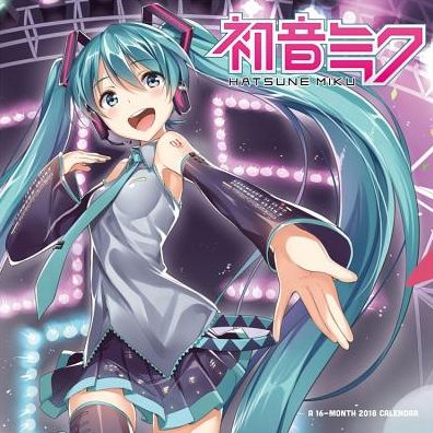 2018 HATSUNE MIKU WALL CALENDAR