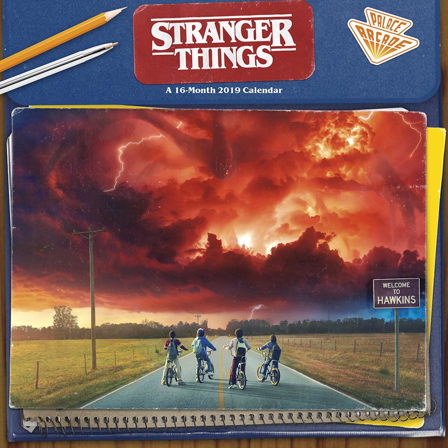 Stranger Things 2019 Wall Calendar