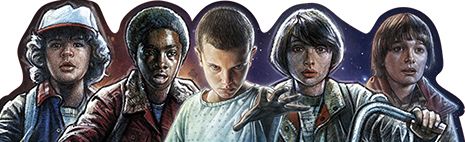 Stranger Things Group Shapemark