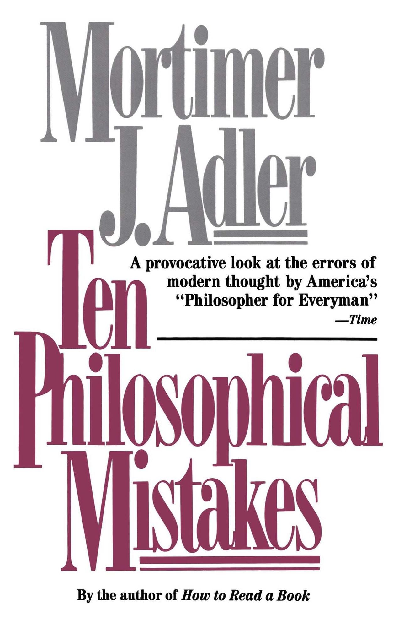 Ten Philosophical Mistakes