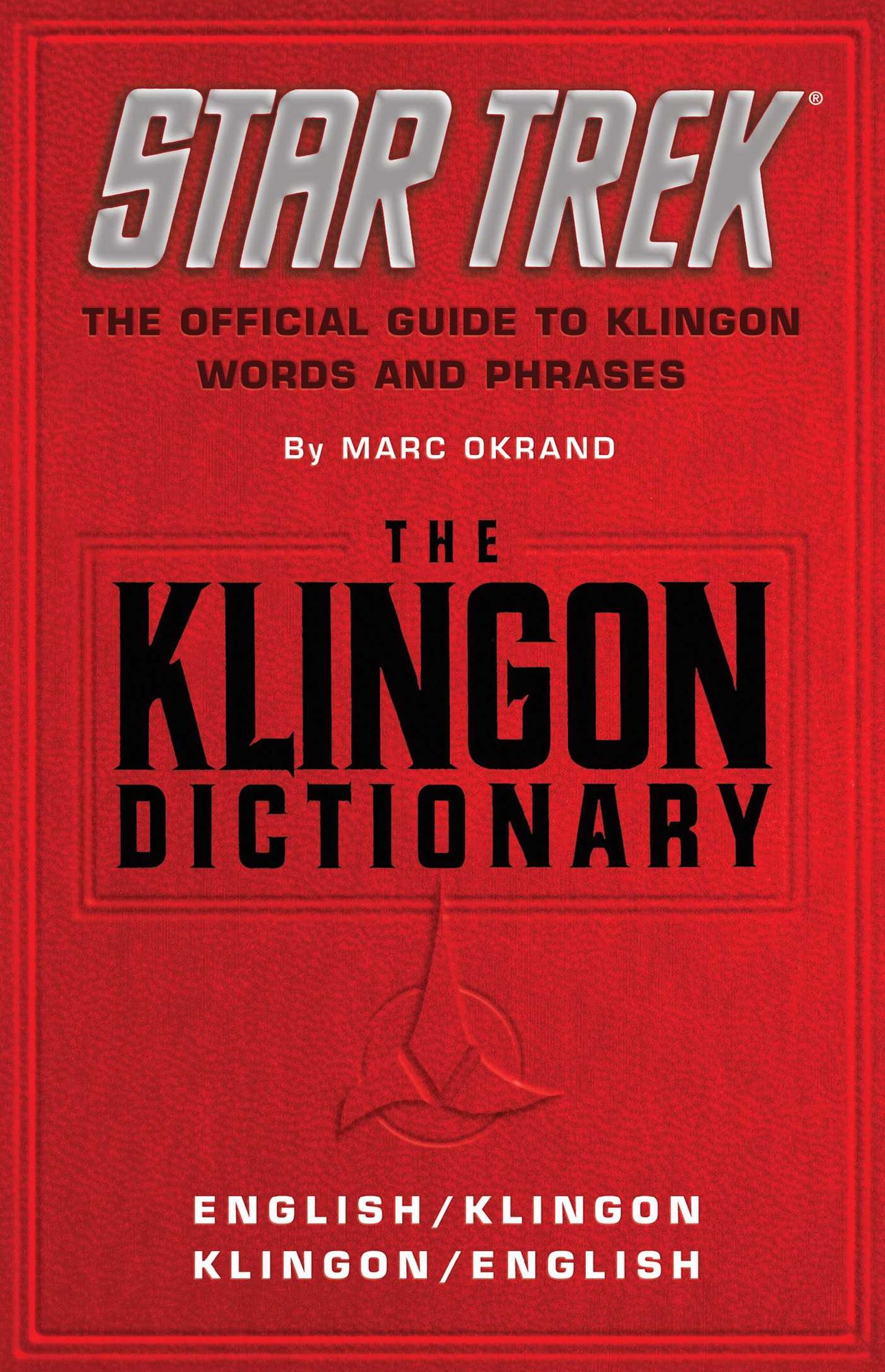 The Klingon Dictionary