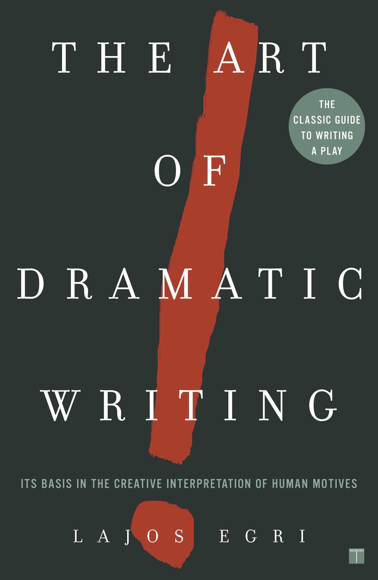 The Art of Dramatic Writing: Its Basis in the Creative Interpretation of Human Motives