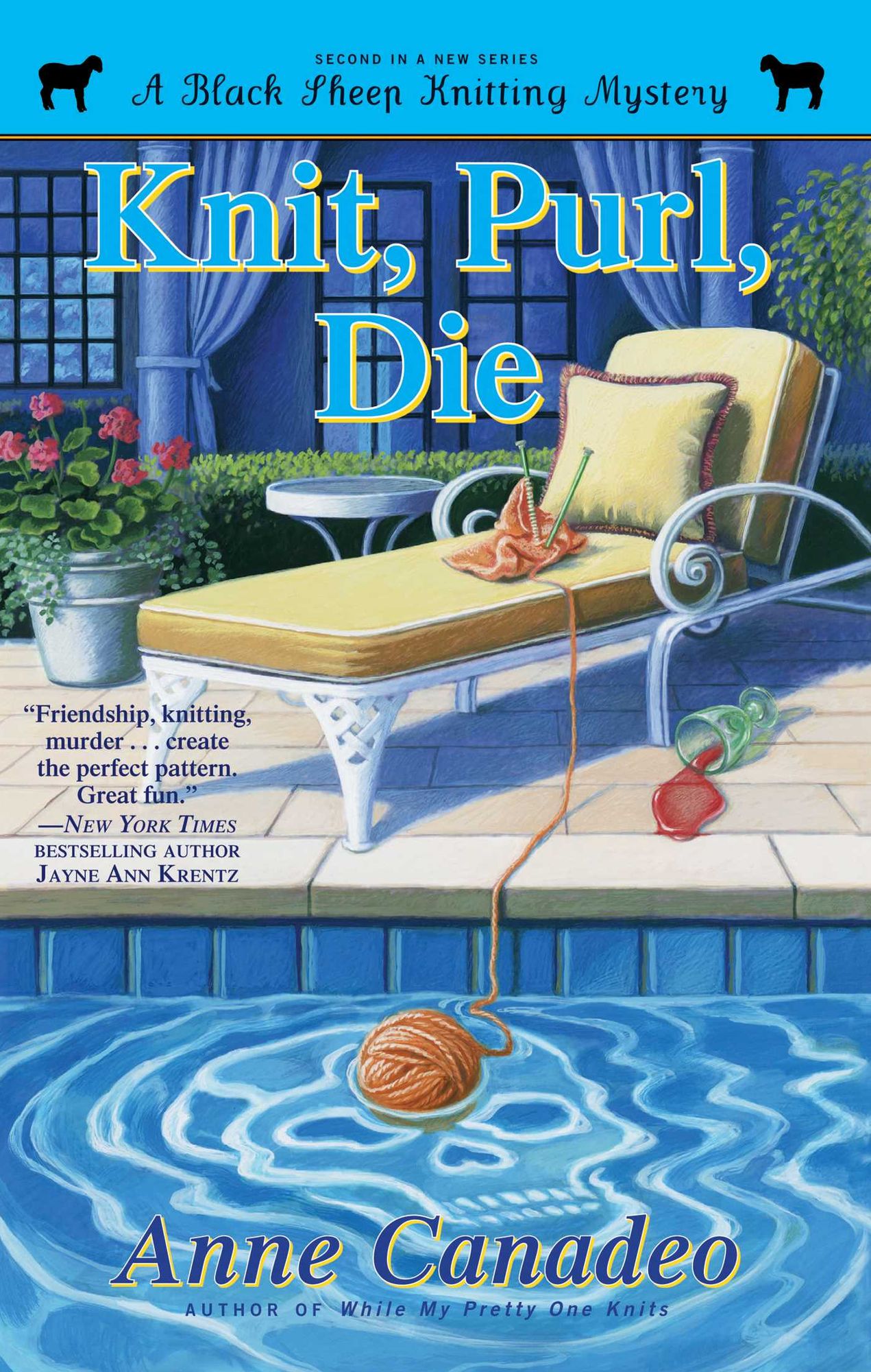 Knit, Purl, Die (Black Sheep Knitting Series #2)