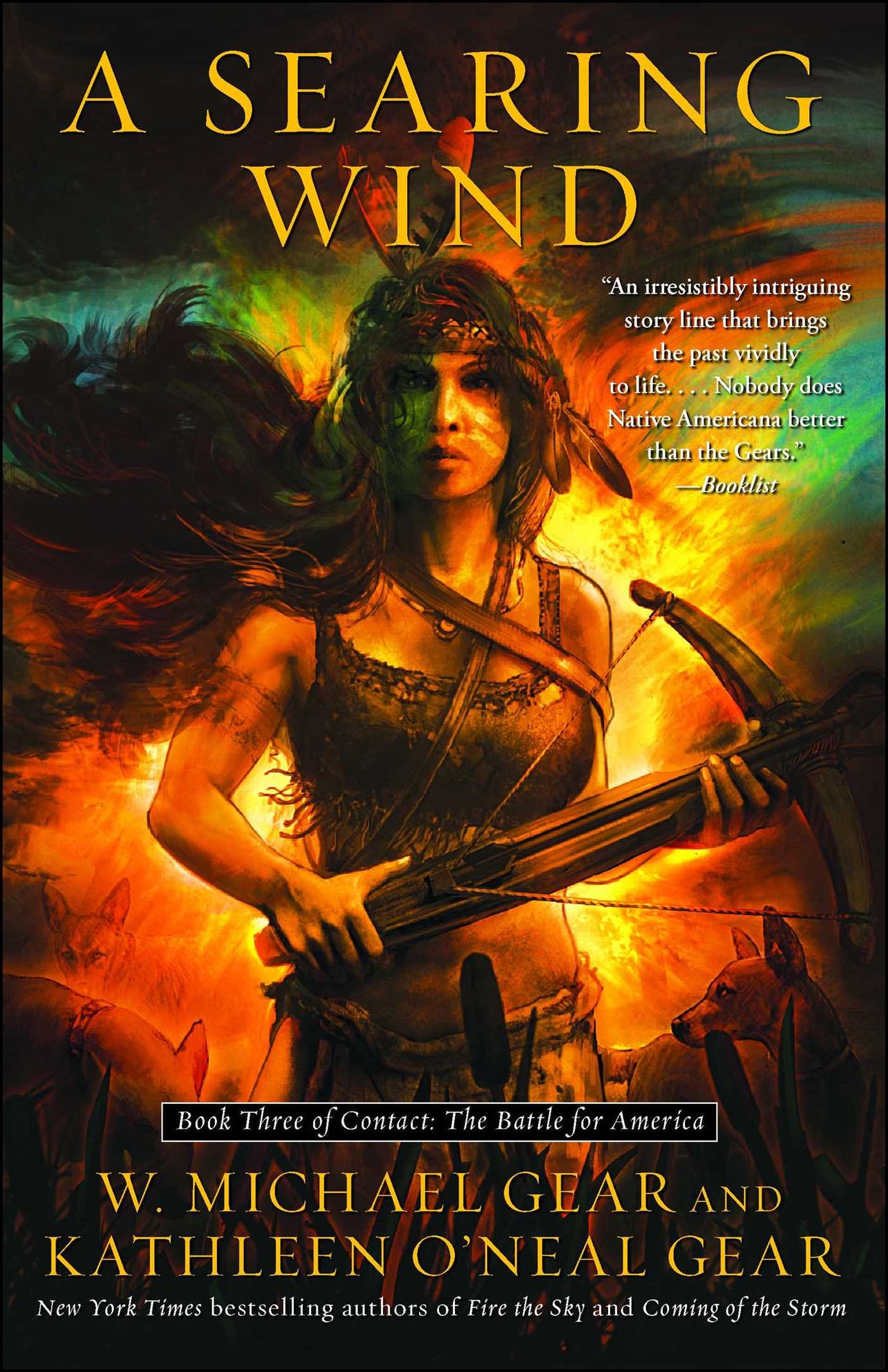 A Searing Wind (Contact: The Battle for America Series #3)