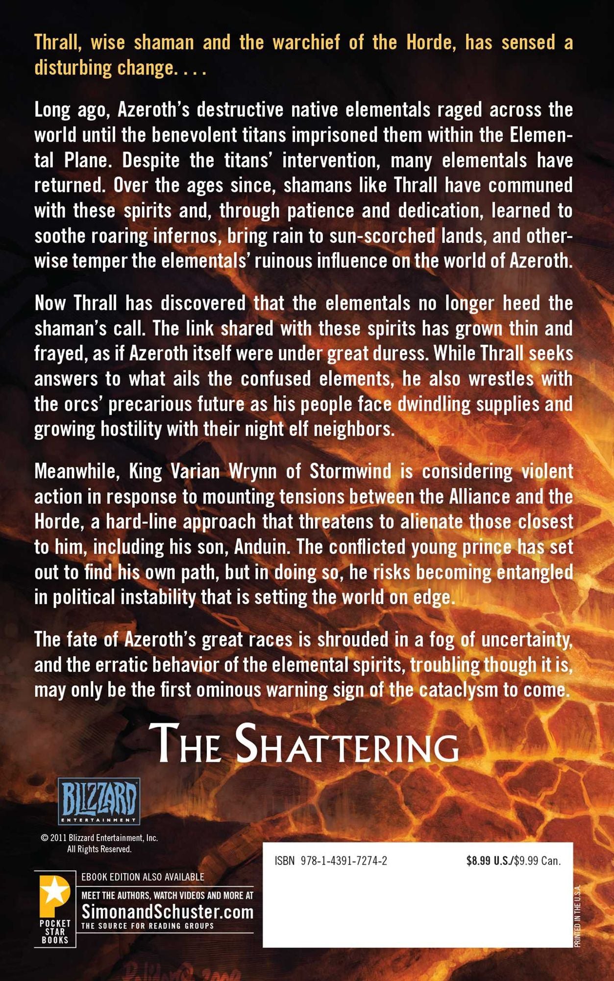World of Warcraft: The Shattering: Prelude to Cataclysm