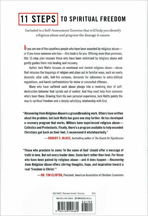 Recovering from Religious Abuse: 11 Steps to Spiritual Freedom