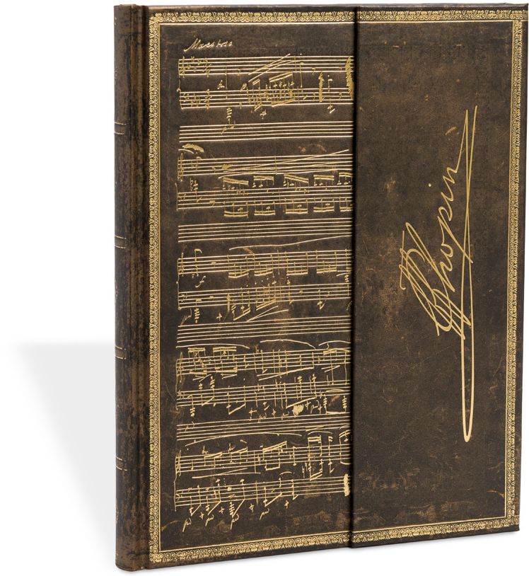 Chopin, Polonaise In A-Flat Major Ultra Lined Bound Journal 7'' x 9''