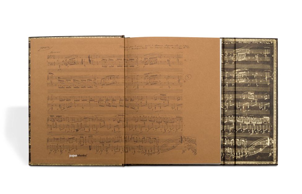 Chopin, Polonaise In A-Flat Major Ultra Lined Bound Journal 7'' x 9''