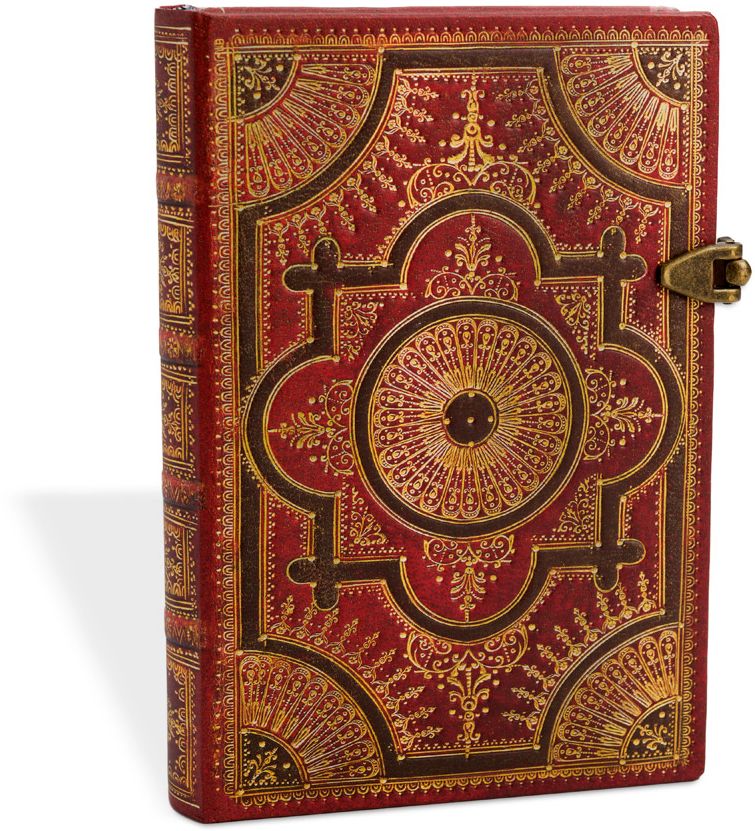 Ventaglio Rosso Mini Bound Lined Journal 3.75" x 5.5"