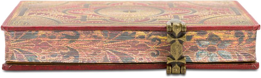 Ventaglio Rosso Mini Bound Lined Journal 3.75" x 5.5"