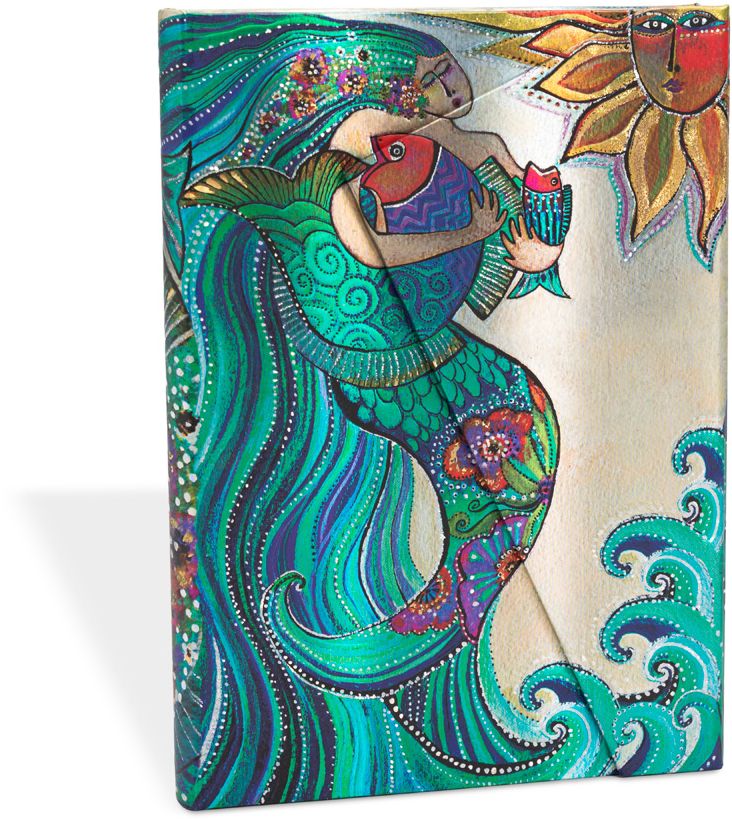 Ocean Song Mini Bound Lined Journal 4" x 5.5"
