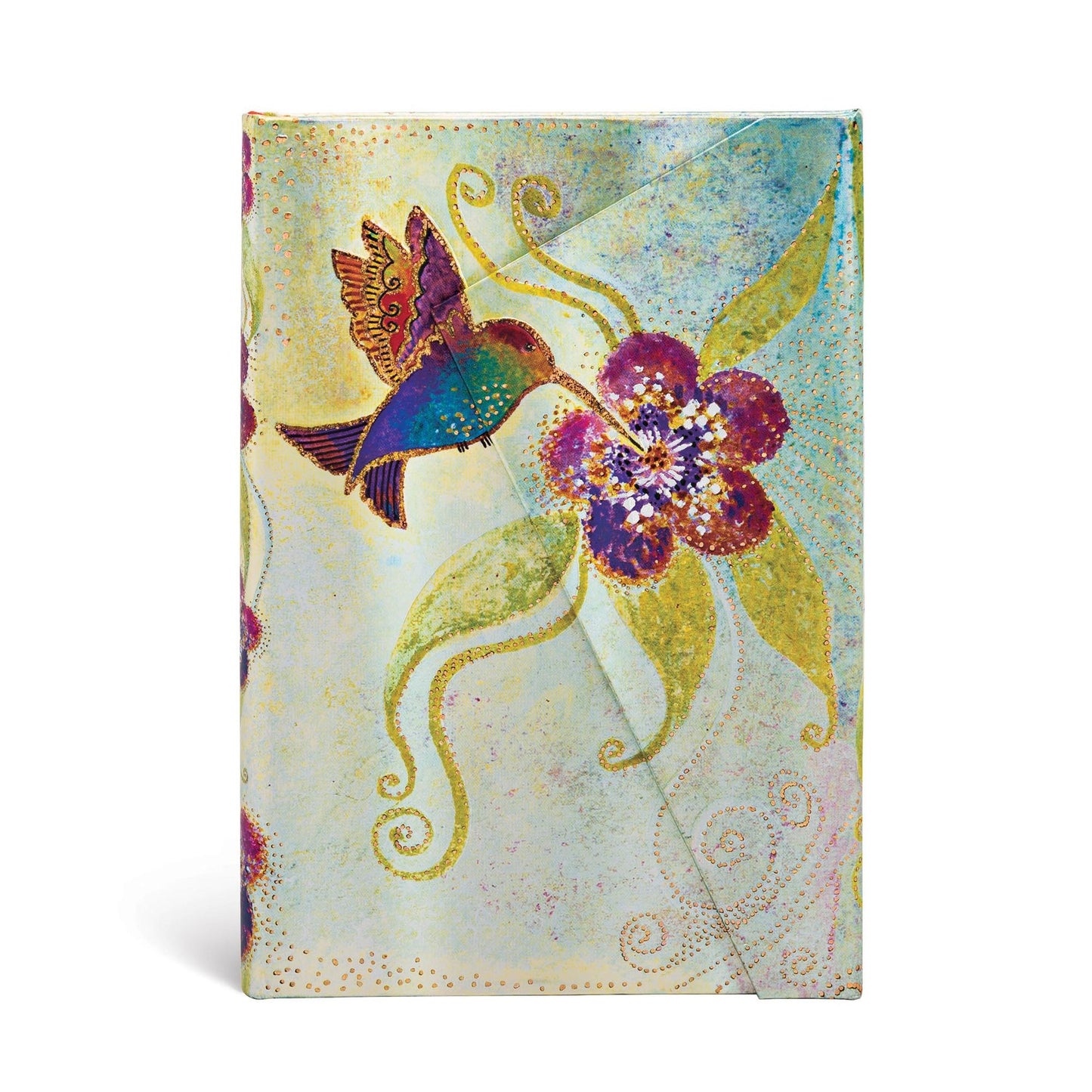 Hummingbird Mini Bound Lined Journal 4" x 5.5"
