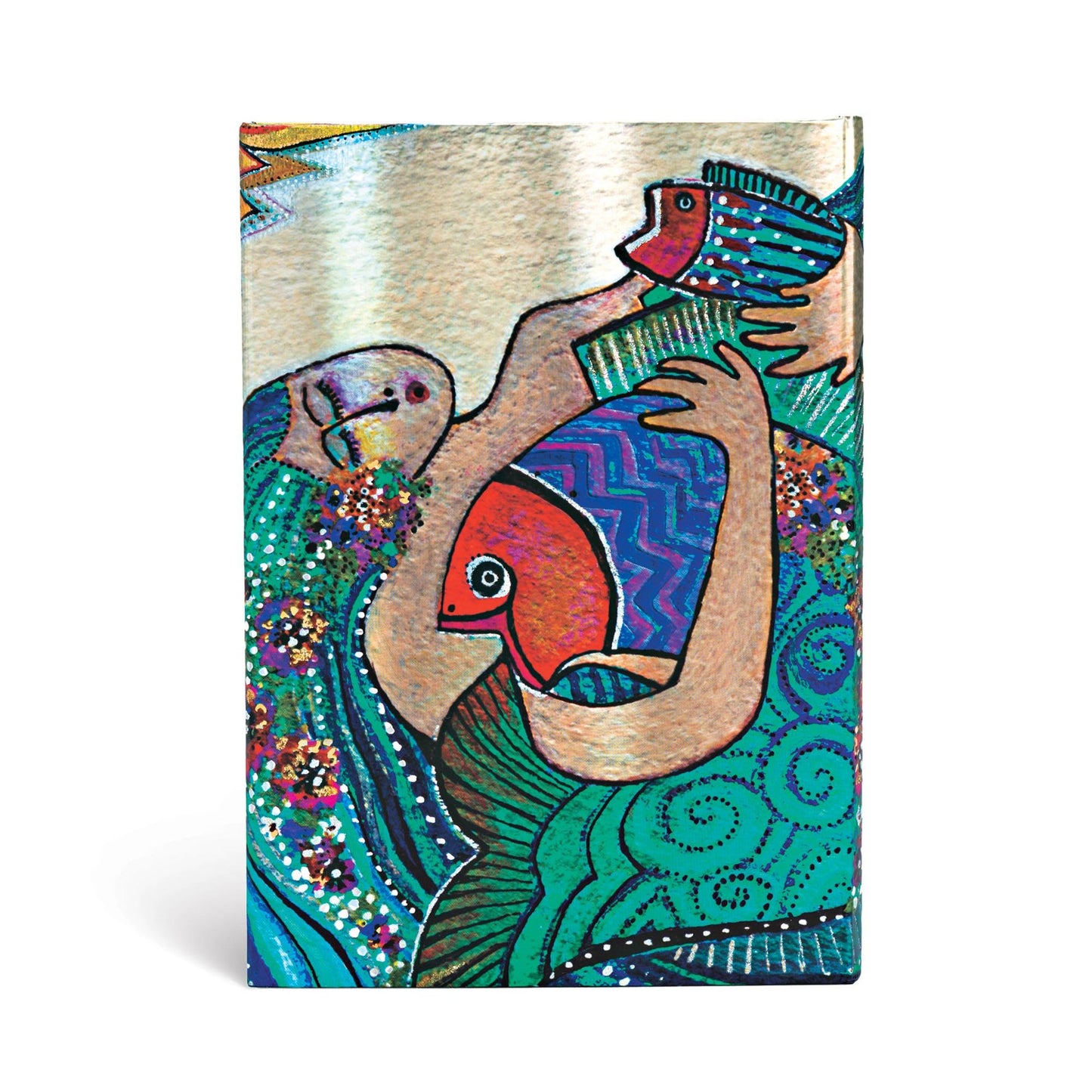 Ocean Song Midi Bound Lined Journal 5'' x 7''