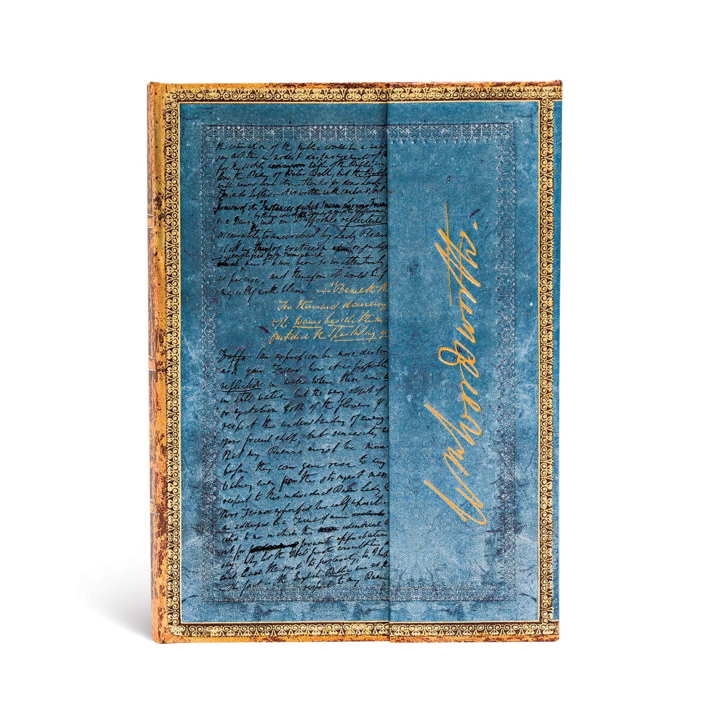 Wordsworth, Letter Quoting Daffodils Midi Bound Lined Journal 5'' x 7''
