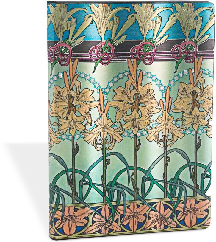Tiger Lily Midi Bound Lined Journal 5'' x 7''