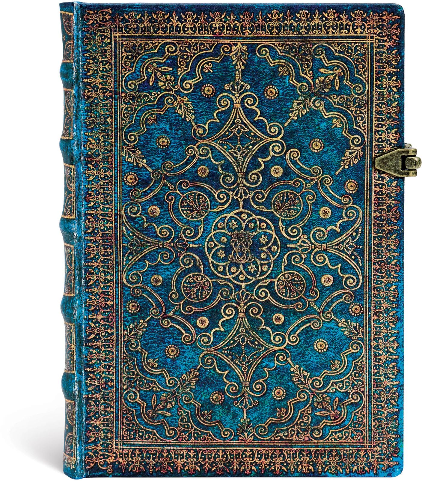 Azure Midi Lined Journal