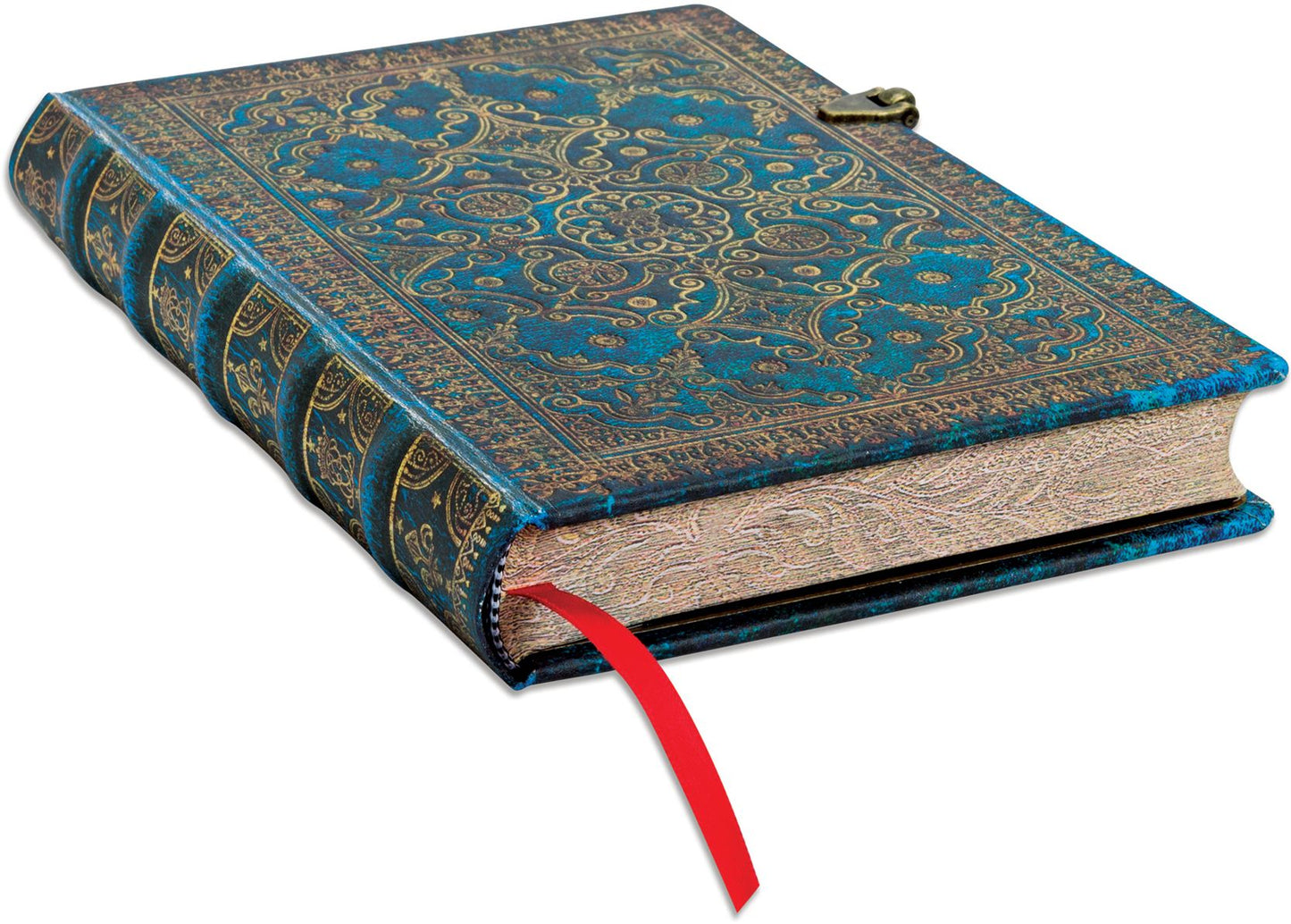 Azure Midi Lined Journal