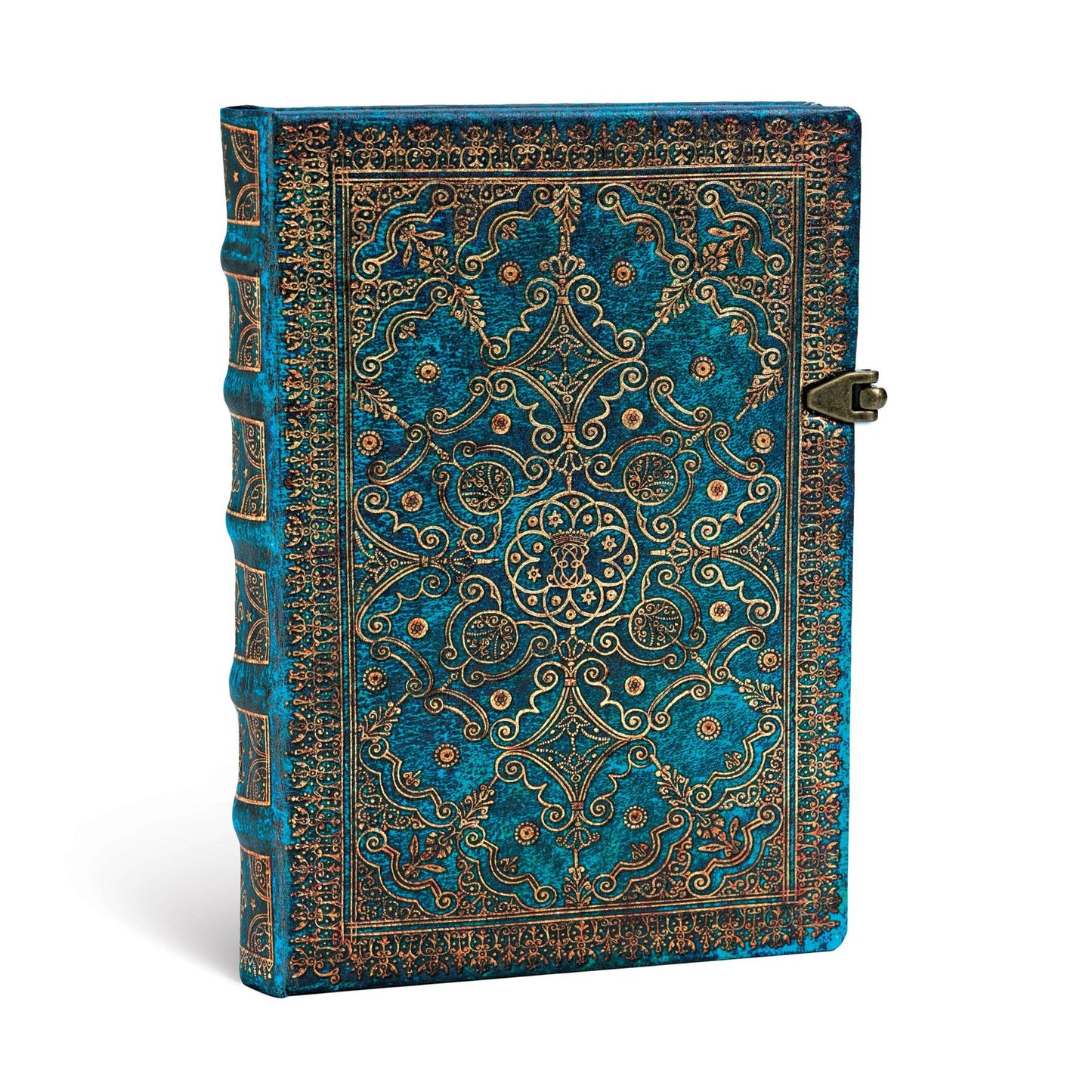Azure Midi Lined Journal