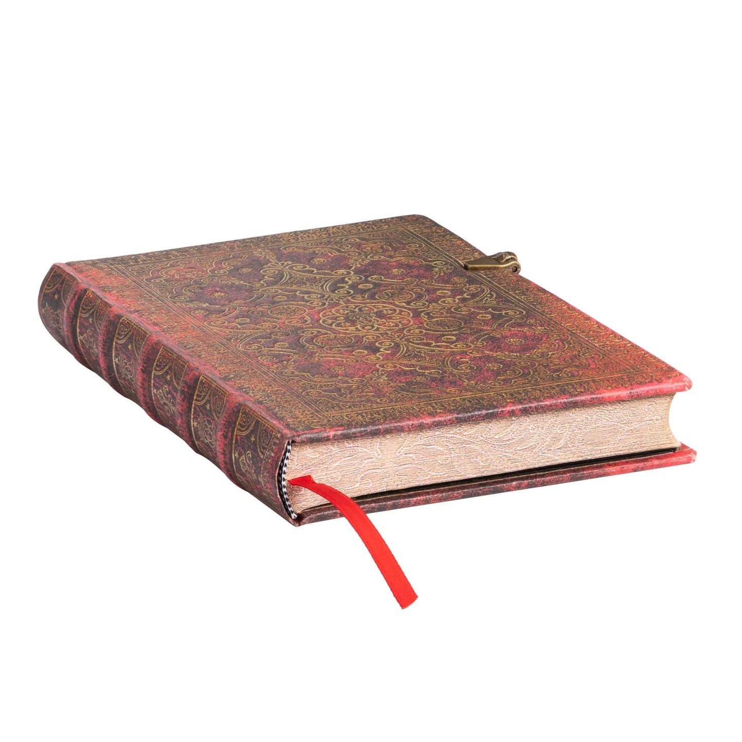 Carmine Midi Lined Journal