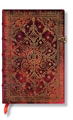 Carmine Mini Lined Journal
