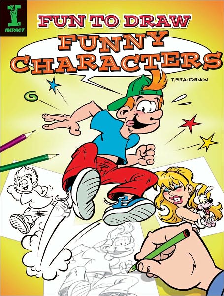 Draw Funny Characters (PagePerfect NOOK Book)